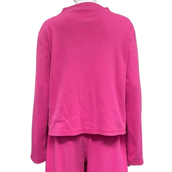 PINK Victoria’s Secret Vintage Y2K Team VS Lounge Set Top Wide Leg Pants Size XL - Picture 9 of 13